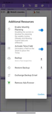 Weekly Planner android App screenshot 6